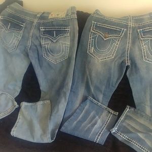 True religion jeans size 36 both pair
